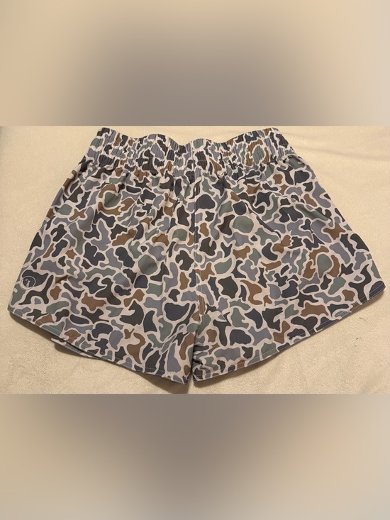 Local Boy Outfitters Pants - Local Girl Outfitters High Waisted Volley Shorts in Localflage Bluff